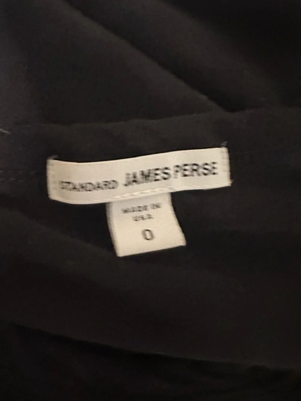 Standard James Perse Maxi Ruched Cotton‎ Blend Jersey Dress Size 0